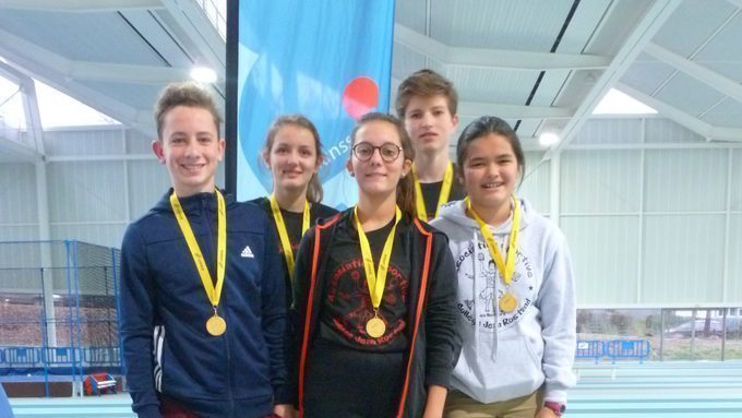 De l’or en athlétisme indoor