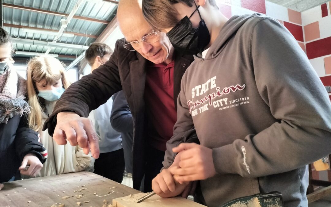 Découverte de la sculpture sur bois avec Bruno Minguet