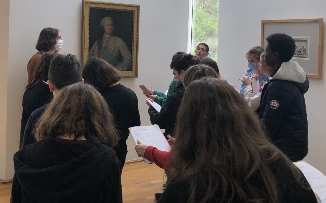 Les quatrièmes au Musée d’Art et d’Histoire de Cholet