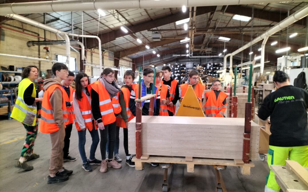 Visite de l’entreprise Gautier