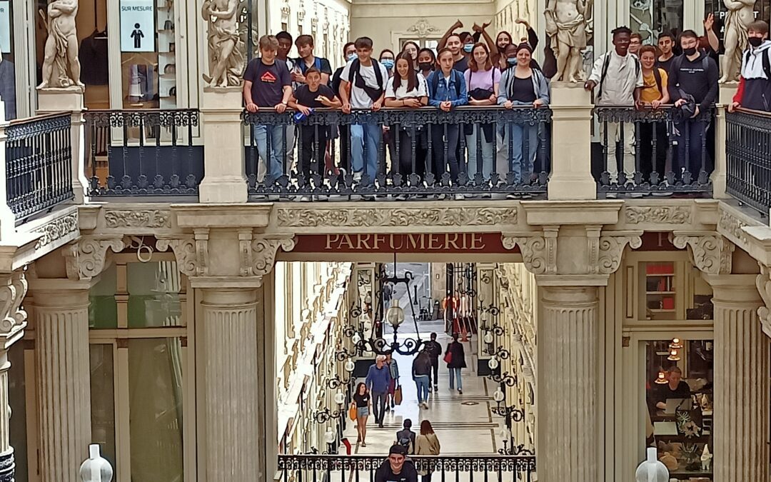 LES « JEUNES EN LIBRAIRIE » DE 3E LISENT ET VISITENT NANTES