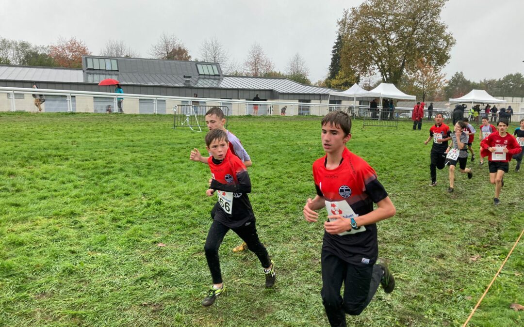 LA TEAM ROSTAND PLUS FORTE QUE LA TEMPÊTE AU CROSS DÉPARTEMENTAL